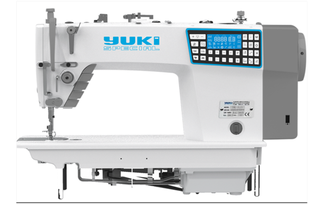 YK-525 Düz Makine Kısa İplik Kesicili
